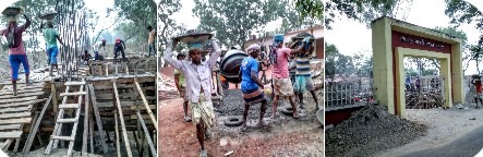 রাজশাহীর তানোরে স্কুলের ভবন নির্মাণে অনিয়ম