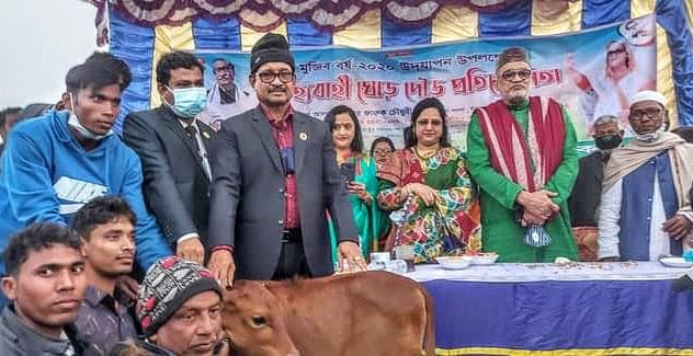 রাজশাহীর তানোরে ঐতিহ্যবাহী ঘৌড় দৌড়