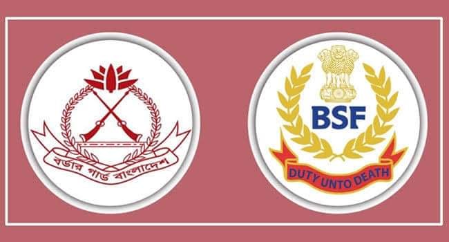 চাঁপাইনবাবগঞ্জে বিজিবি-বিএসএফ পতাকা বৈঠক