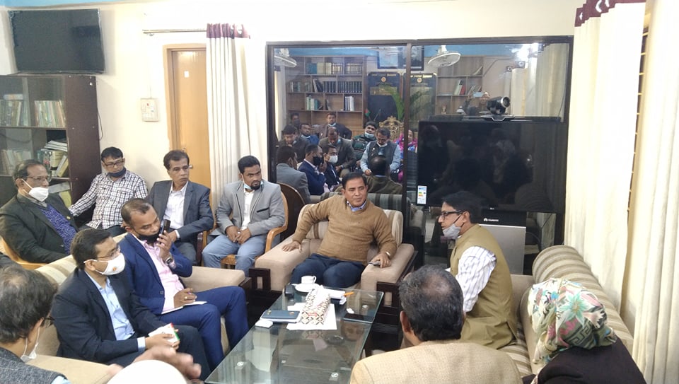 ভোলাহাটের বিলভাতিয়ায় কৃষি ইপিজেড গড়ে তুলার দাবীতে আলোচনা