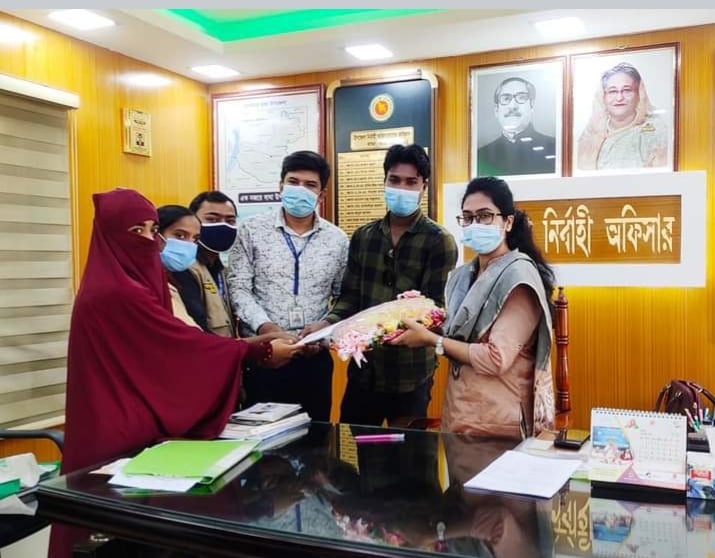 রাজশাহীর বাঘা উপজেলার নব নিযুক্ত নির্বাহী অফিসার পাপিয়া সুলতানা কে রেডিও বড়াল পরিবারের পক্ষ থেকে শুভেচ্ছা ও অভিনন্দন জানানো হয়েছে