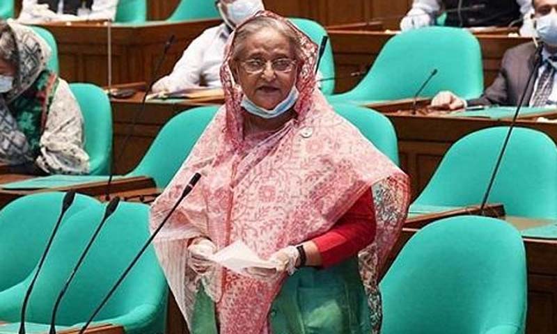 ব্যারিস্টার মওদুদ আহমদ মেধাবী ছিলেন, দেশকে অনেক কিছু দিতে পারতেন: জাতীয় সংসদে প্রধানমন্ত্রী