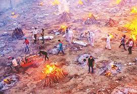 ভারতের রাজধানী দিল্লি এখন শ্মশানের শহর