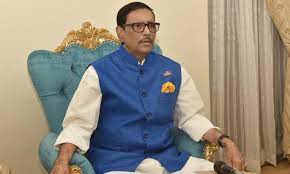 চলমান লকডাউনের শেষে গণপরিবহন চালুর চিন্তা করছে সরকার : ওবায়দুল কাদের