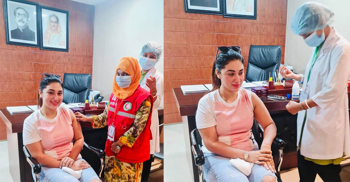 করোনার দ্বিতীয় ঢেউয়ে টিকা নেওয়ার পর জিমে গেলেন অপু বিশ্বাস