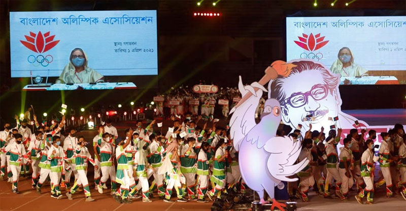 বঙ্গবন্ধু বাংলাদেশ গেমসের উদ্বোধন করলেন প্রধানমন্ত্রী
