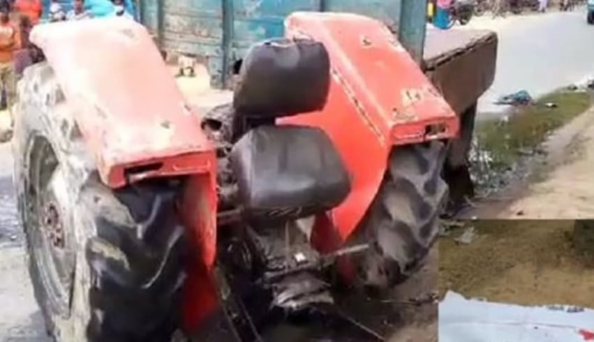 চাঁপাইনবাবগঞ্জের গোমস্তাপুরে মর্মান্তিক সড়ক দুর্ঘটনায় নিহত ১।। আহত ২