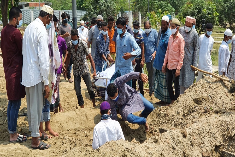 গত ২৪ ঘণ্টায় করোনাভাইরাসে আক্রান্ত ৩০ জনের মৃত্যু শনাক্ত ১ হাজার ৬৮৭ জন