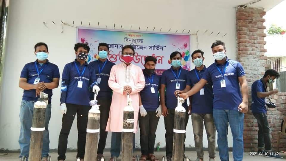 চাঁপাইনবাবগঞ্জের চিকিৎসকবৃন্দ করোনাকালে সবচেয়ে বড় যোদ্ধা || ডাক্তারদের উদ্যোগে বিনামূল্যে অক্সিজেন সেবা