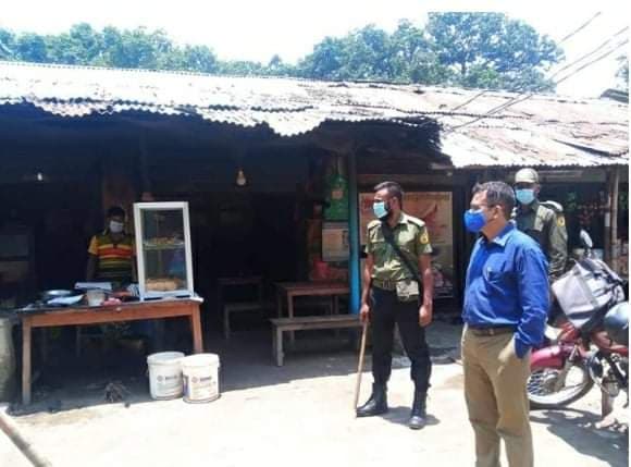 চাঁপাইনবাবগঞ্জে স্বাস্থ্যবিধি অমান্য করায় ২৩ জনকে দন্ড প্রদান