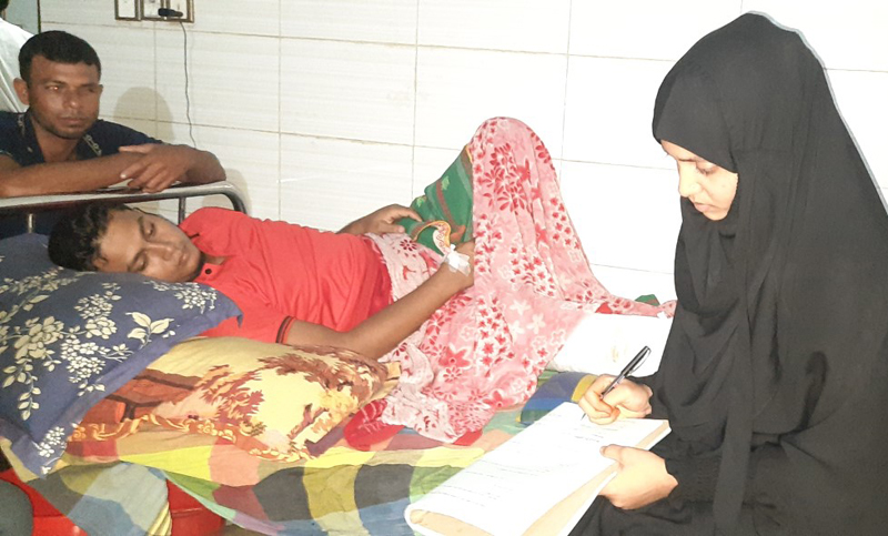 আলমডাঙ্গার ফাতেমা ক্লিনিকের কেবিনে প্রেমিক যুগলের বিয়ে ও বাসর