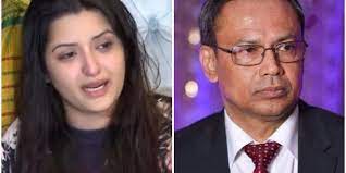 সাভার থানায় নাসির উদ্দিন মাহমুদ সহ ছয়জনের বিরুদ্ধে চিত্রনায়িকা পরীমনির মামলা