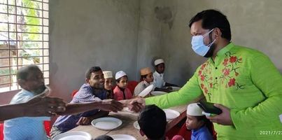 তানোরে সুজনের ঈদ পুর্ণমিলনী