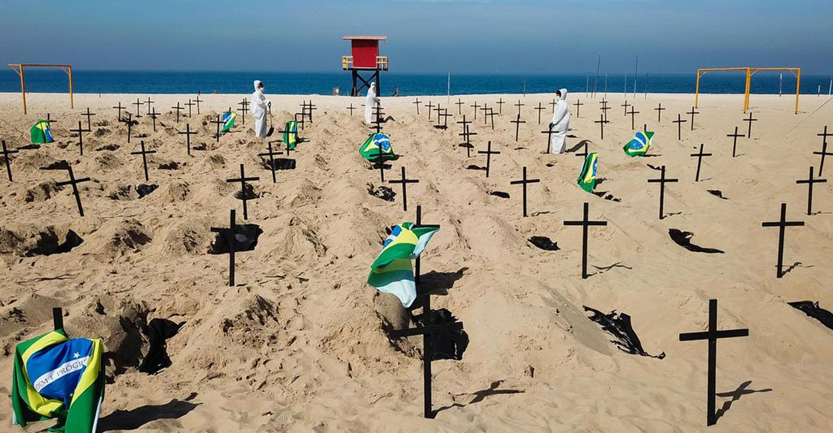 প্রাণহানিতে শীর্ষে ব্রাজিল