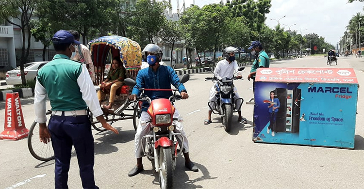 বিধিনিষেধ : আজ ঢাকায় রেকর্ড গ্রেফতার ৫৮৭, জরিমানা ১৪ লাখ