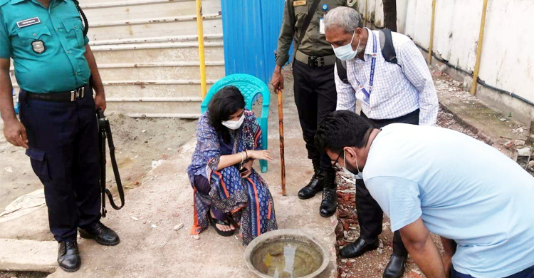 সাউথ ব্রিজ হাউজিংয়ের নির্মাণাধীন ভবনে এডিসের লার্ভা, জরিমানা