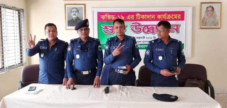 চাঁপাইনবাবগঞ্জ সদর মডেল থানার ওসি মোজাফফর হোসেনের সততায় মূগ্ধ থানাবাসী