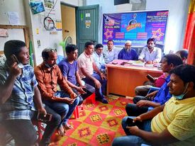 নাচোল প্রেস ক্লাবের উদ্যোগে ঈদ পুনর্মিলনী ও আলোচনা সভা অনুষ্ঠিত