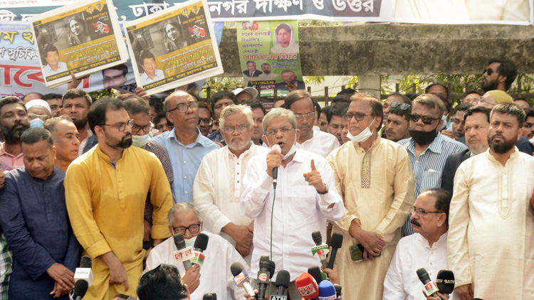 আন্দোলন ছাড়া সামনে কোনো পথ খোলা নেই : মির্জা ফখরুল ইসলাম আলমগীর