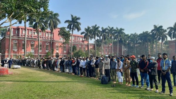 রাজশাহী কলেজ শিক্ষক তাজেমুল হকের দাফন সম্পন্ন