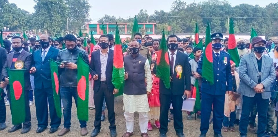 গোমস্তাপুরে মহান বিজয়ের সুবর্ন জয়ন্তীতে শপথ