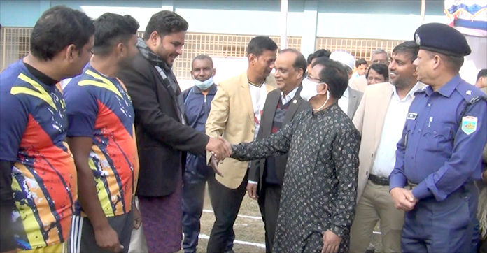 চাঁপাইনবাবগঞ্জে কাবাডি প্রতিযোগিতার উদ্বোধন