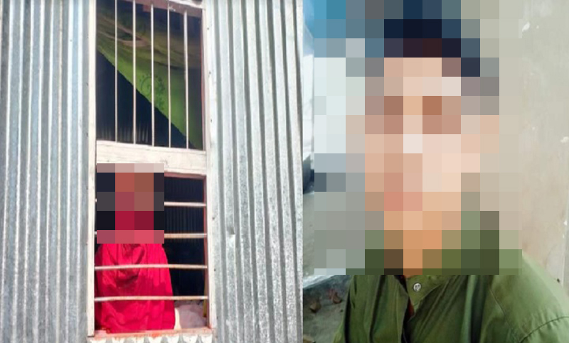 পাবনার সাঁথিয়ায় নিজ দেবরকে বিয়ের দাবিতে আমরণ অনশনে ভাবি!