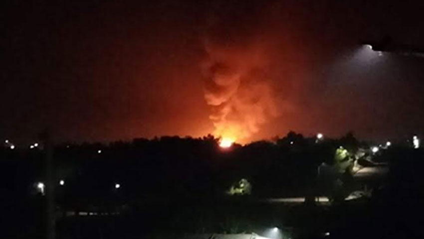 কক্সবাজারের উখিয়ার রোহিঙ্গা ক্যাস্পে আগুনে পুড়লো হাসপাতালসহ দুই ডজন ঘর