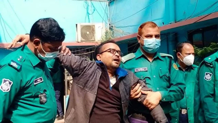 প্রধানমন্ত্রী-স্বরাষ্ট্রমন্ত্রীর এপিএস পরিচয়দানকারী শেখর কারাগারে