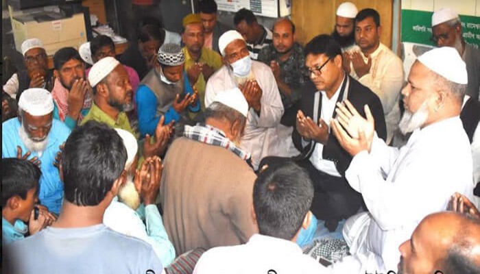 রামেশ্বরপুর ইউপির প্রথম সভা উপলেক্ষে দোয়া মাহফিল অনুষ্ঠিত