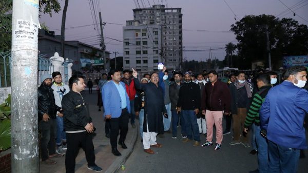 রাজশাহী মহানগরীর বিভিন্ন উন্নয়ন কাজ পরিদর্শনে রাসিক মেয়র