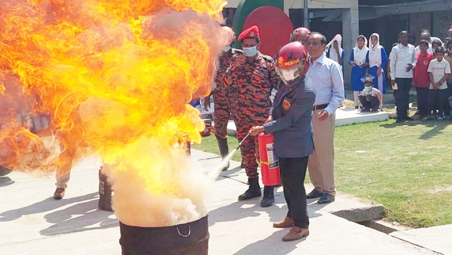শিবগঞ্জে জাতীয় দুর্যোগ প্রস্তুতি দিবস পালিত