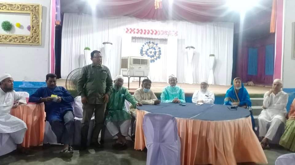 রহনপুরে রেলবন্দর বাস্তবায়ন পরিষদের ইফতার মাহফিল