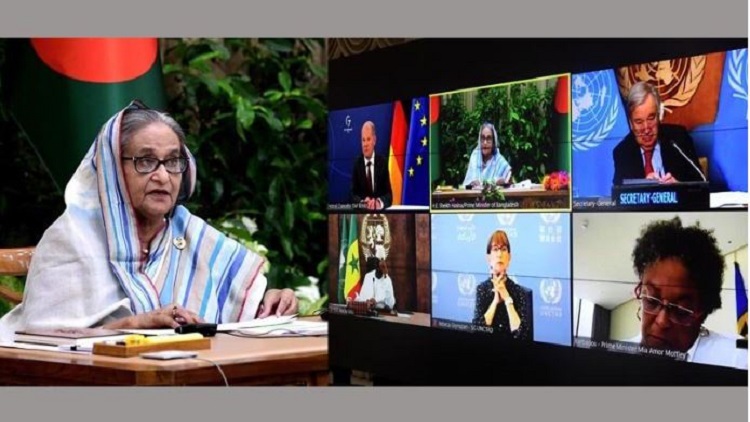 কোভিড-১৯ মহামারির কারণে খাদ্য, বিদ্যুৎ, আর্থিক সংকট কাটিয়ে উঠতে সু-সমন্বিত প্রচেষ্টার আহ্বান : প্রধানমন্ত্রী