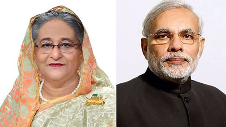 প্রধানমন্ত্রীকে ভারত সফরের আমন্ত্রণ ভারতের প্রধানমন্ত্রী নরেন্দ্র মোদীর