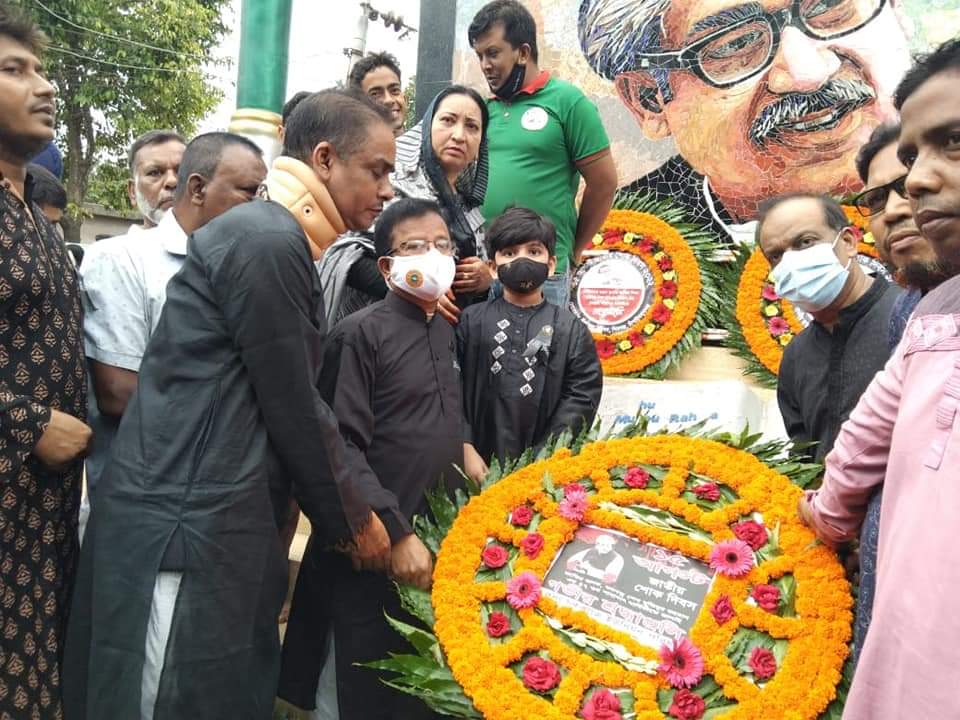 চাঁপাইনবাবগঞ্জ ও শিবগঞ্জে বঙ্গবন্ধুর ৪৭তম শাহাদাৎ দিবস ও জাতীয় শোক দিবস পালিত