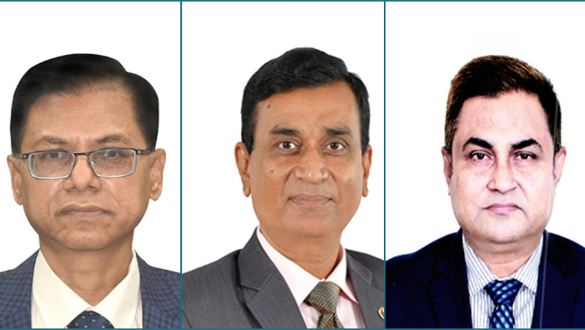 রাষ্ট্র মালিকানাধীন তিন ব্যাংকে নতুন এমডি