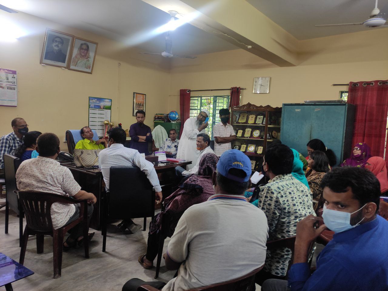 রহনপুর ইউসুফ আলী সরকারি কলেজের ৪৫ শিক্ষক-কর্মচারীকে আত্নীকরন