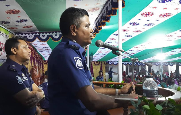 অপরাধ করলে পুলিশসহ কাউকে ছাড় দেয়া হবে না কঠোর হুসিয়ারি রাজশাহীর এসপির