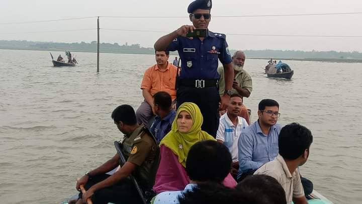 গোমস্তাপুরে মৎস্য বিভাগের অভিযান পন্ড