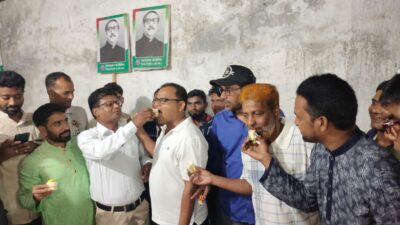 যুবলীগ তাঁতীলীগের উদ্যোগে ও সাবেক সচিব জিল্লার রহমানের পৃষ্ঠপোষকতায় প্রধানমন্ত্রীর জন্মদিন পালন