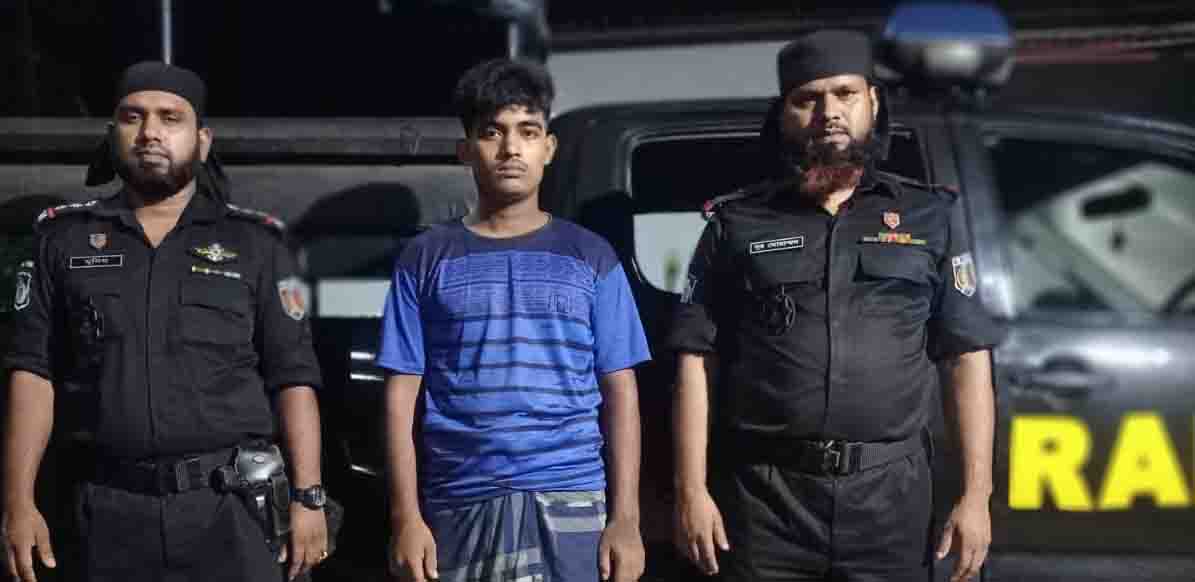 শিবগঞ্জে র‌্যাবের অভিযানে ফেন্সিডিল সহ আটক-১