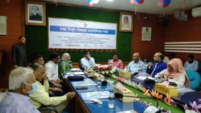 চাঁপাইনবাবগঞ্জে যক্ষা নির্মূল বিষয়ক মতবিনিময় সভা