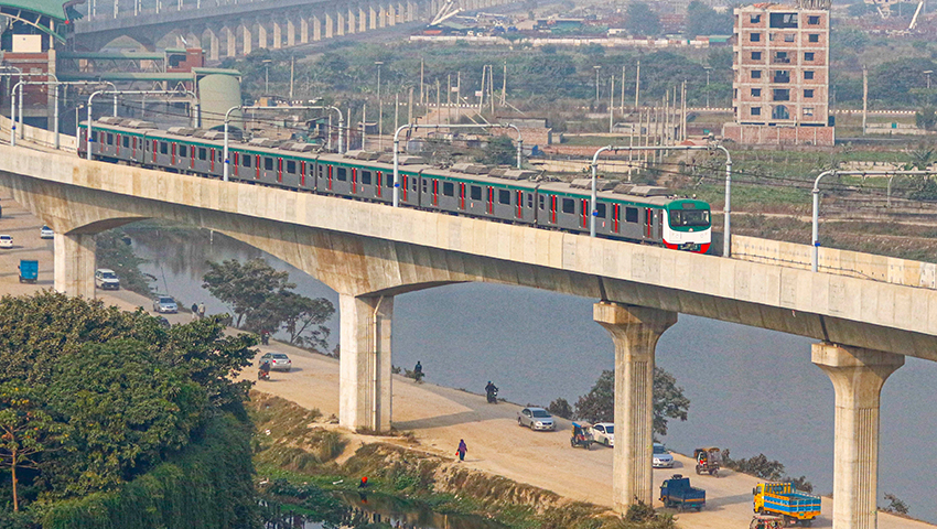 আগামী ২৮ ডিসেম্বর বহুল প্রতীক্ষিত মেট্রোরেল উদ্বোধন,প্রথম দিনে মেট্রোরেলের দুটি স্টেশন চালু থাকবে