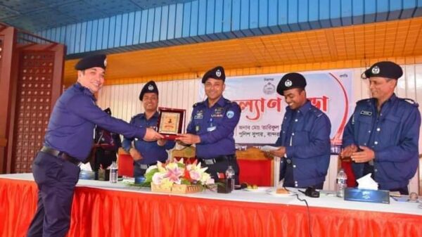 বান্দরবান পার্বত্য জেলার শ্রেষ্ঠ থানা নির্বাচিত লামা থানা