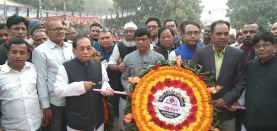 ভাষা শহিদদের প্রতি আওয়ামী লীগ ও সহযোগী সংগঠনের শ্রদ্ধা