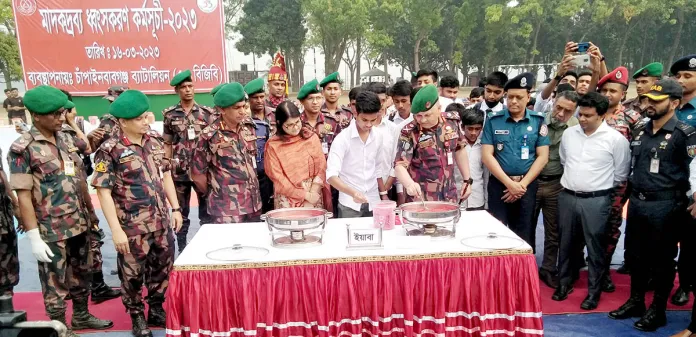 কোটি কোটি টাকার মাদকদ্রব্য ধ্বংস করল বিজিবি