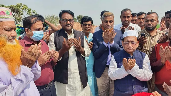 বিএনপির এমপি কোনো উন্নয়ন করেননি : উন্নয়ন কাজের উদ্বোধন কালে ওদুদ এমপি