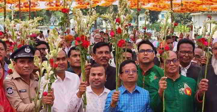 শিবগঞ্জে স্বাধীনতা দিবস পালিত ও বীর মুক্তিযোদ্ধাদের সংবর্ধণা