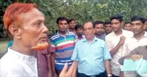 শিবগঞ্জে গণসংযোগ চেয়ারম্যান